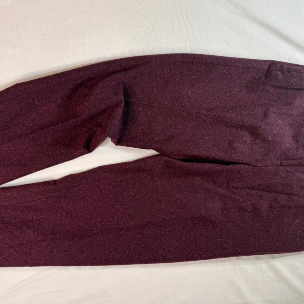 Emma-james Women's Burgundy and Purple Trousers
